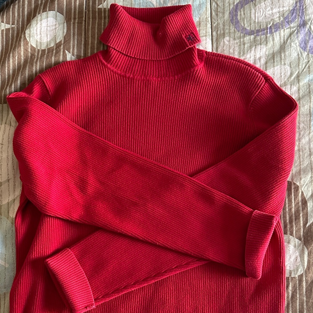Ralph Lauren red sweater